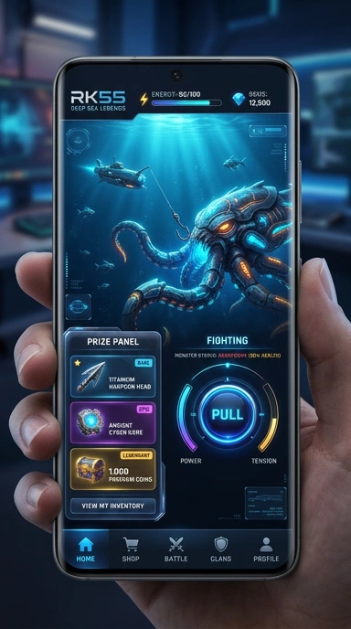 Galeri pratinjau visual rk55 build APK resmi terbaru